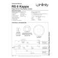 INFINITY RS6KAPPA Instrukcja Serwisowa