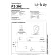 INFINITY RS2001 Instrukcja Serwisowa