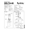INFINITY DELTA-40 Instrukcja Serwisowa