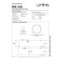 INFINITY RS-125 Instrukcja Serwisowa
